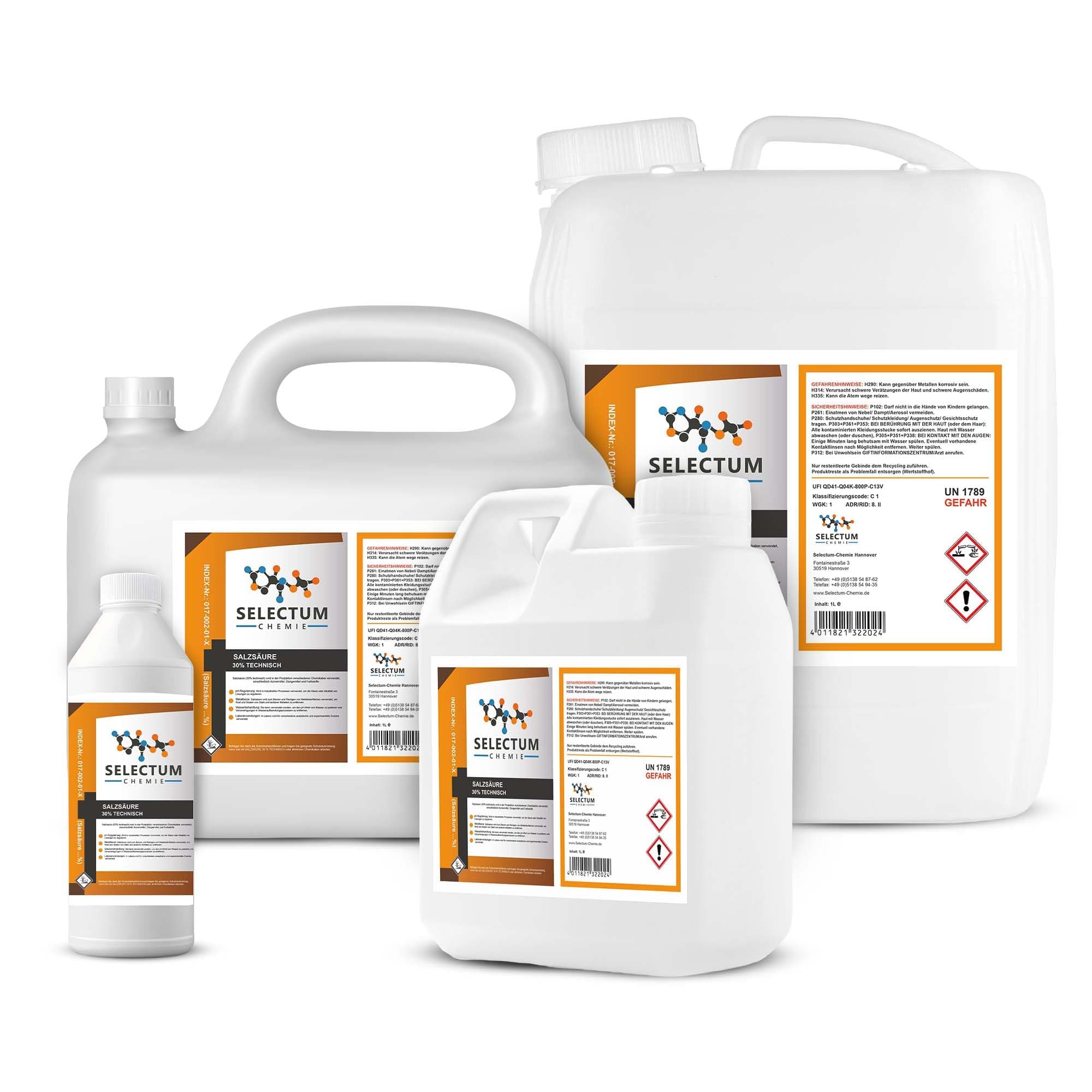 Salzsäure 30% 25 Liter = 36 Kg UN1789 CHLORWASSERSTOFFSÄURE Toilettenreinigung, Zementböden & Ziegelböden - Entfernt Kalk, Flecken & Zementschleier Ionenaustauschern Für Haushalt & Gewerbe